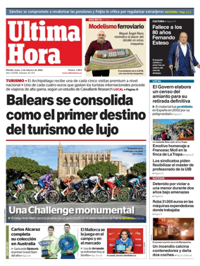 Cover of Ultima Hora