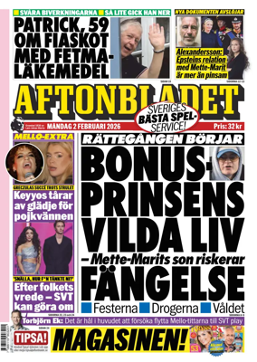 Cover of Aftonbladet