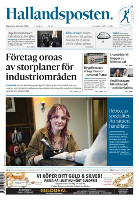 Cover of Hallandsposten