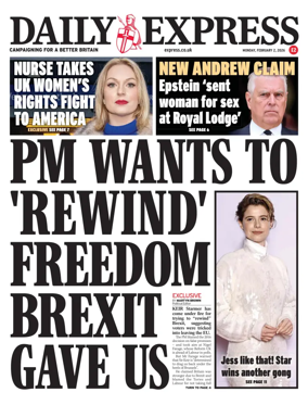 Cover of Daily Express