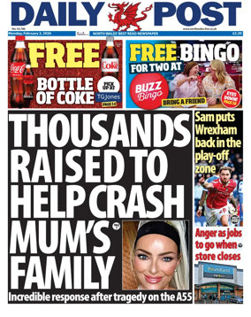 Cover of Daily Post (North Wales)