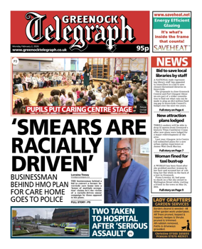 Cover of Greenock Telegraph