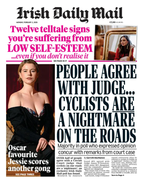 Cover of Irish Daily Mail