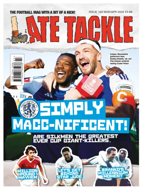 Cover of Late Tackle Football Magazine