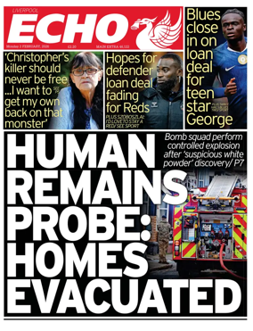 Cover of Liverpool Echo