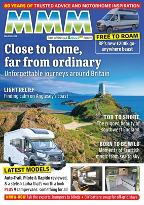 Cover of MMM The Motorhomers' Magazine