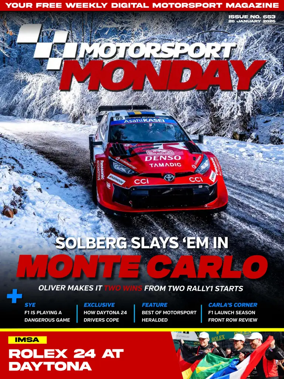 Cover of Motorsport Monday