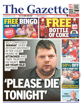 Cover of Teesside Evening Gazette