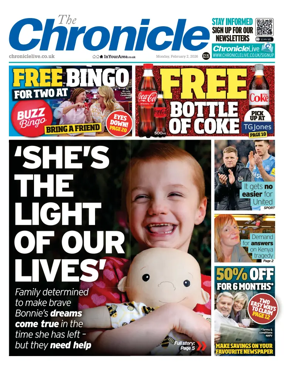 Cover of The Chronicle (South Tyneside and Durham)