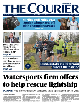 Cover of The Courier & Advertiser (Angus and Dundee)