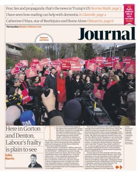 Cover of The Guardian e-paper Journal