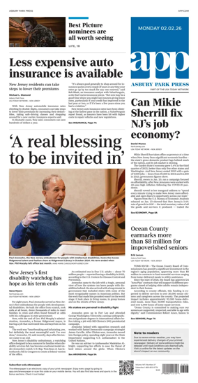 Cover of Asbury Park Press