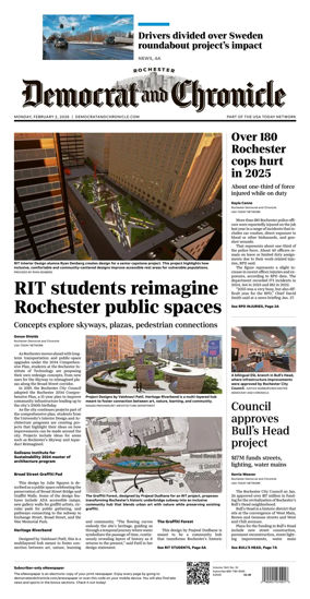 Cover of Democrat and Chronicle