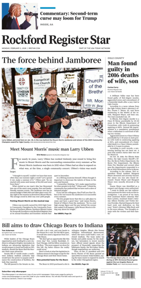 Cover of Rockford Register Star