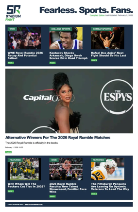 Cover of Stadium Rant