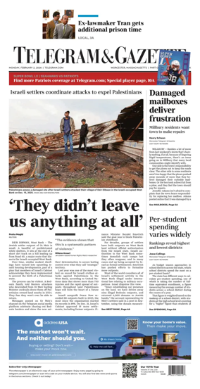 Cover of Telegram & Gazette