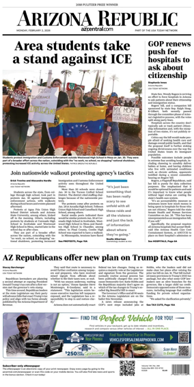 Cover of The Arizona Republic