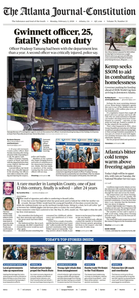 Cover of The Atlanta Journal-Constitution