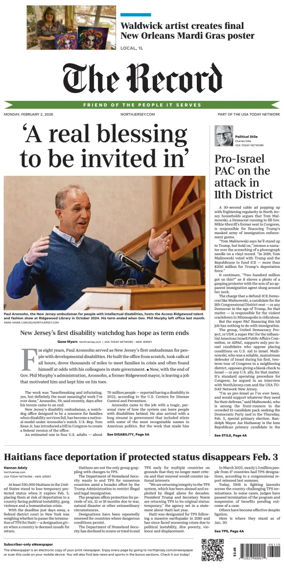 Cover of The Bergen Record