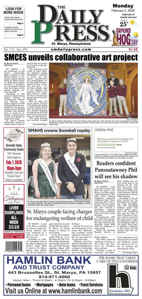 Cover of The Daily Press