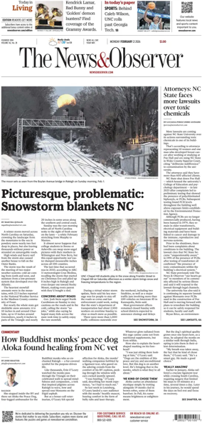 Cover of The News & Observer