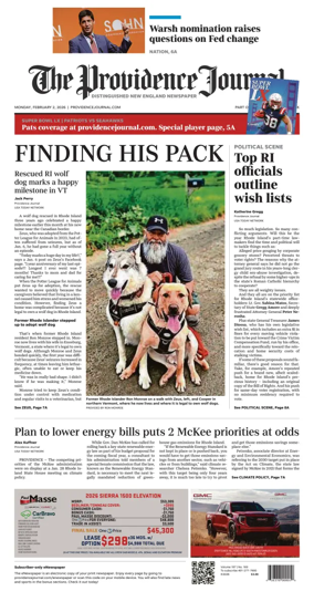 Cover of The Providence Journal