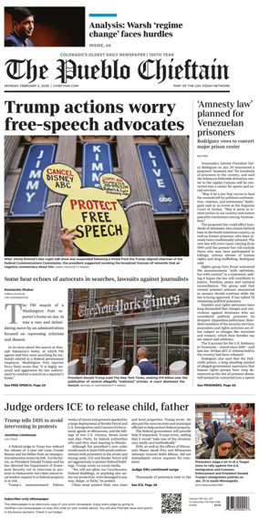 Cover of The Pueblo Chieftain