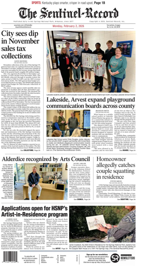 Cover of The Sentinel-Record