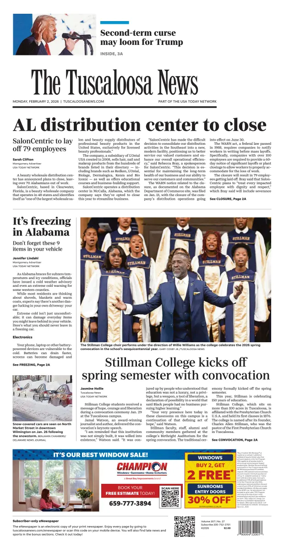 Cover of The Tuscaloosa News