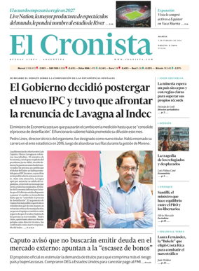 Cover of El Cronista