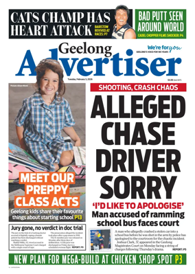 Cover of Geelong Advertiser