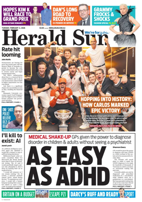 Cover of Herald Sun