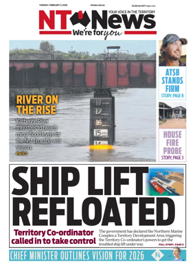 Cover of NT News