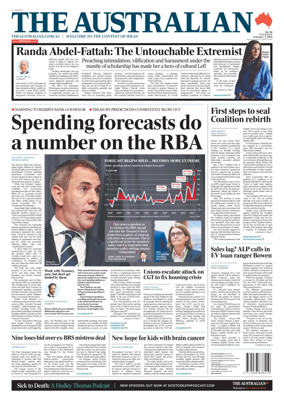 Cover of The Australian