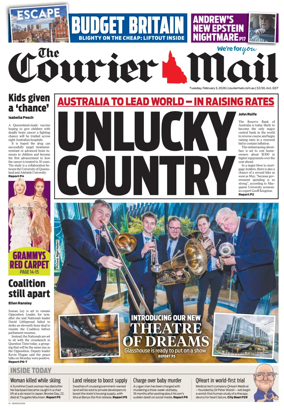 Cover of The Courier-Mail