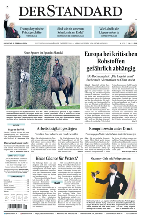 Cover of Der Standard