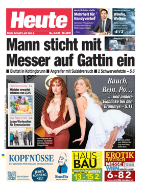 Cover of Heute - Niederosterreich Ausgabe