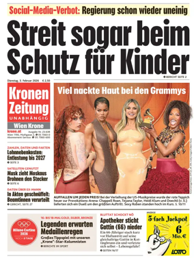 Cover of Kronen Zeitung