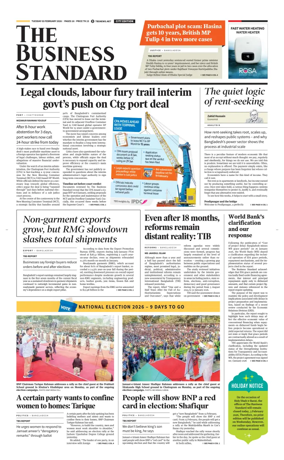 Cover of The Business Standard