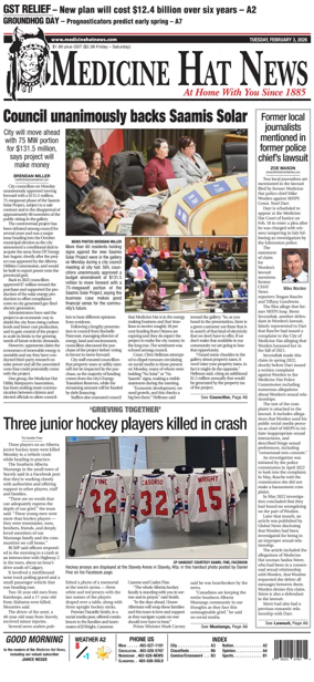 Cover of Medicine Hat News