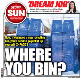 Cover of Ottawa Sun