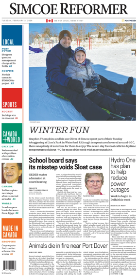 Cover of Simcoe Reformer
