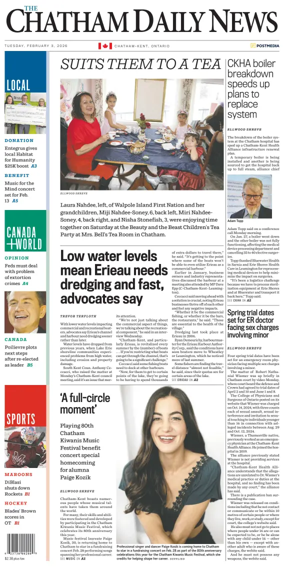 Cover of The Chatham Daily News