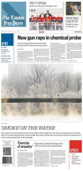 Cover of The London Free Press