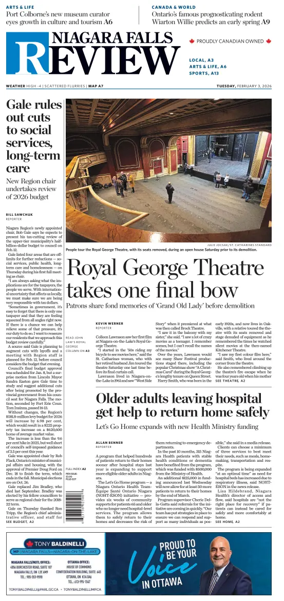 Cover of The Niagara Falls Review