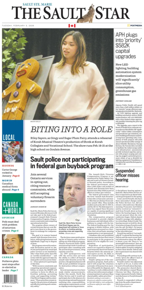 Cover of The Sault Star
