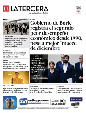 Cover of La Tercera