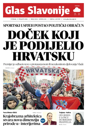 Cover of Glas Slavonije