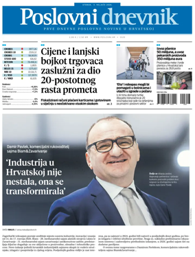 Cover of Poslovni Dnevnik