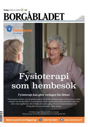 Cover of Borgabladet